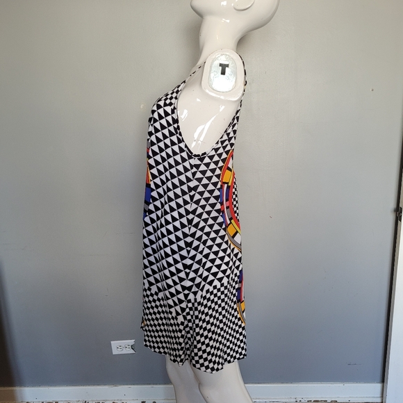 Red Carter Geo print Coverup, BNWT, size S - Picture 4 of 8